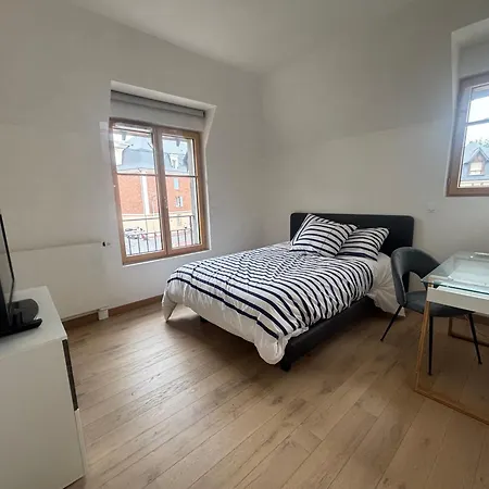 Daire La Presqu'ile 2 Bedrooms With Terrace And Garage Deauville